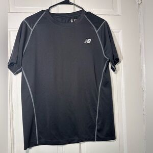 New Balance Men's Charcoal Gray Performance Tee